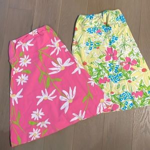 Lilly Pulitzer sundresses!  Size XS. Lot of 2.
